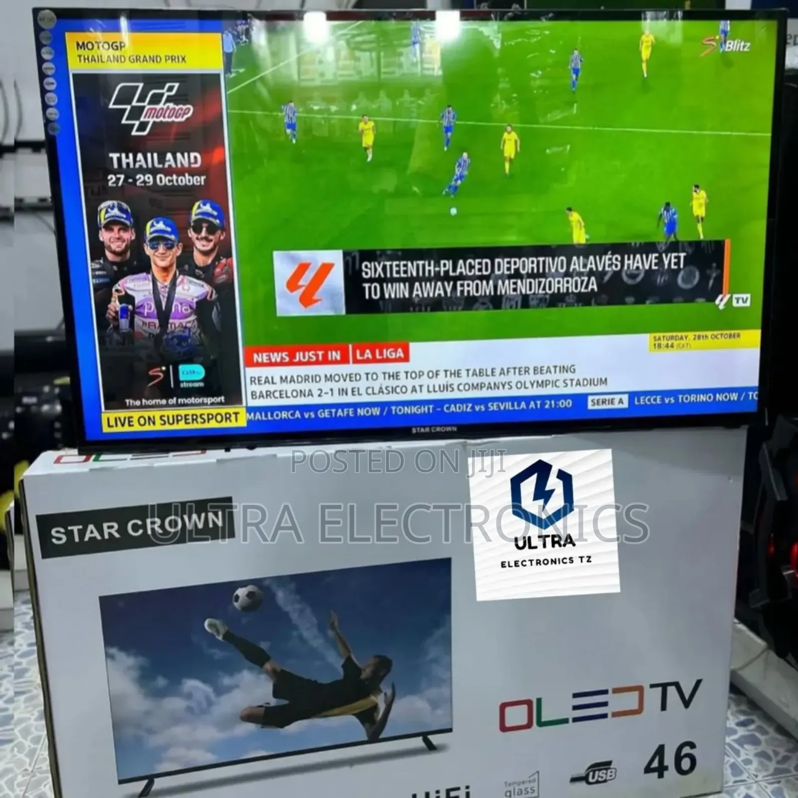 Star Crown Oled Tv With Hi-Fi and 46 Inches
