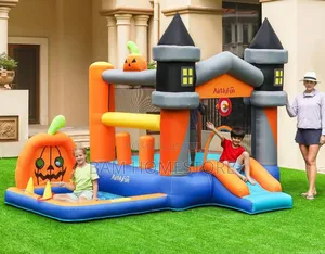 Jumping Castle With Darts Play