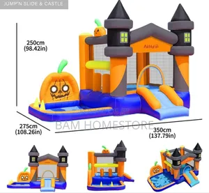 Jumping Castle With Darts Play