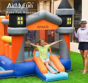 Jumping Castle With Darts Play