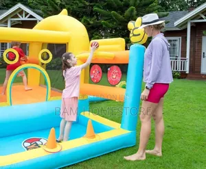 Inflatable Bounce House With Slide