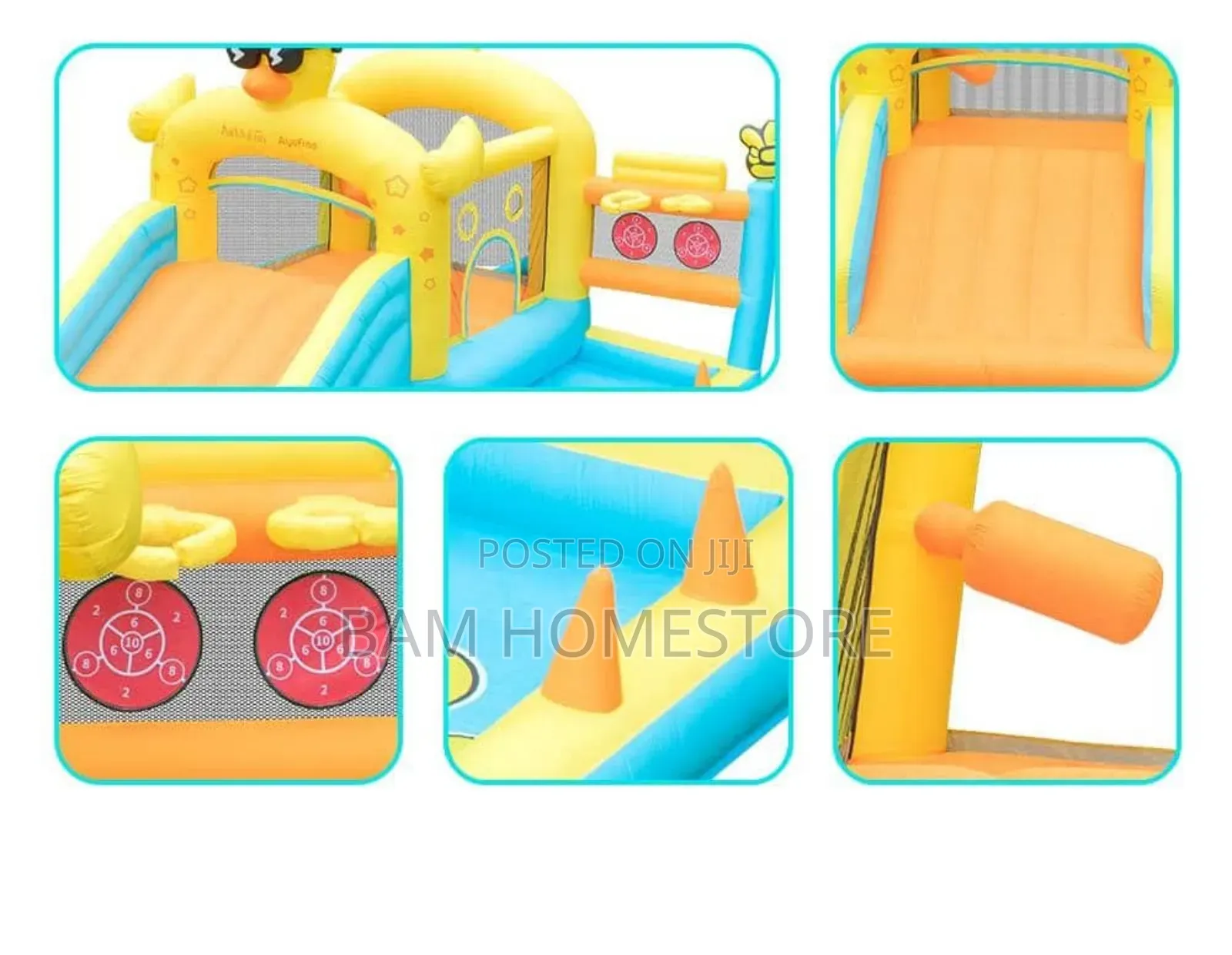 Inflatable Bounce House With Slide