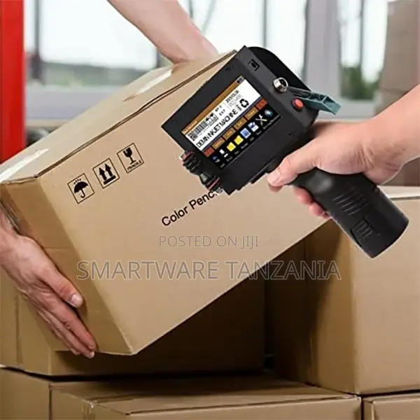 Handheld Inkjet Printer Touch Screen Dates Logo Laser Coder