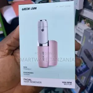 Green Lion Facial Hair Remover With Blade Led Indicator