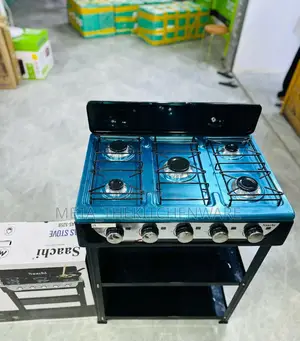 Saachi 5 Gas Burner With Stand Nl-Gas-5259-Bk
