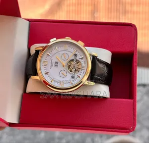 Patek Phillipe Tourbillon5207 (Automatic) Leather Belt Br