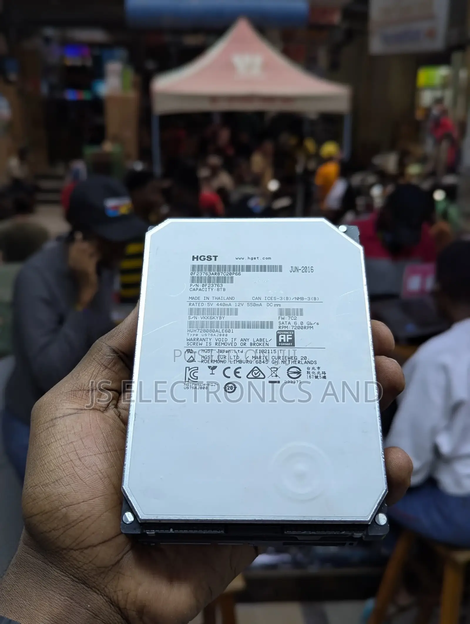 HGST HDD Tb 8 New Model Original Ni Imara Sana
