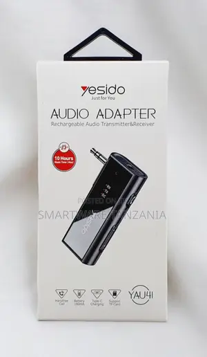 Rechargeable Bluetooth (Tx+Rx) Audio Adapter With Tf Reader
