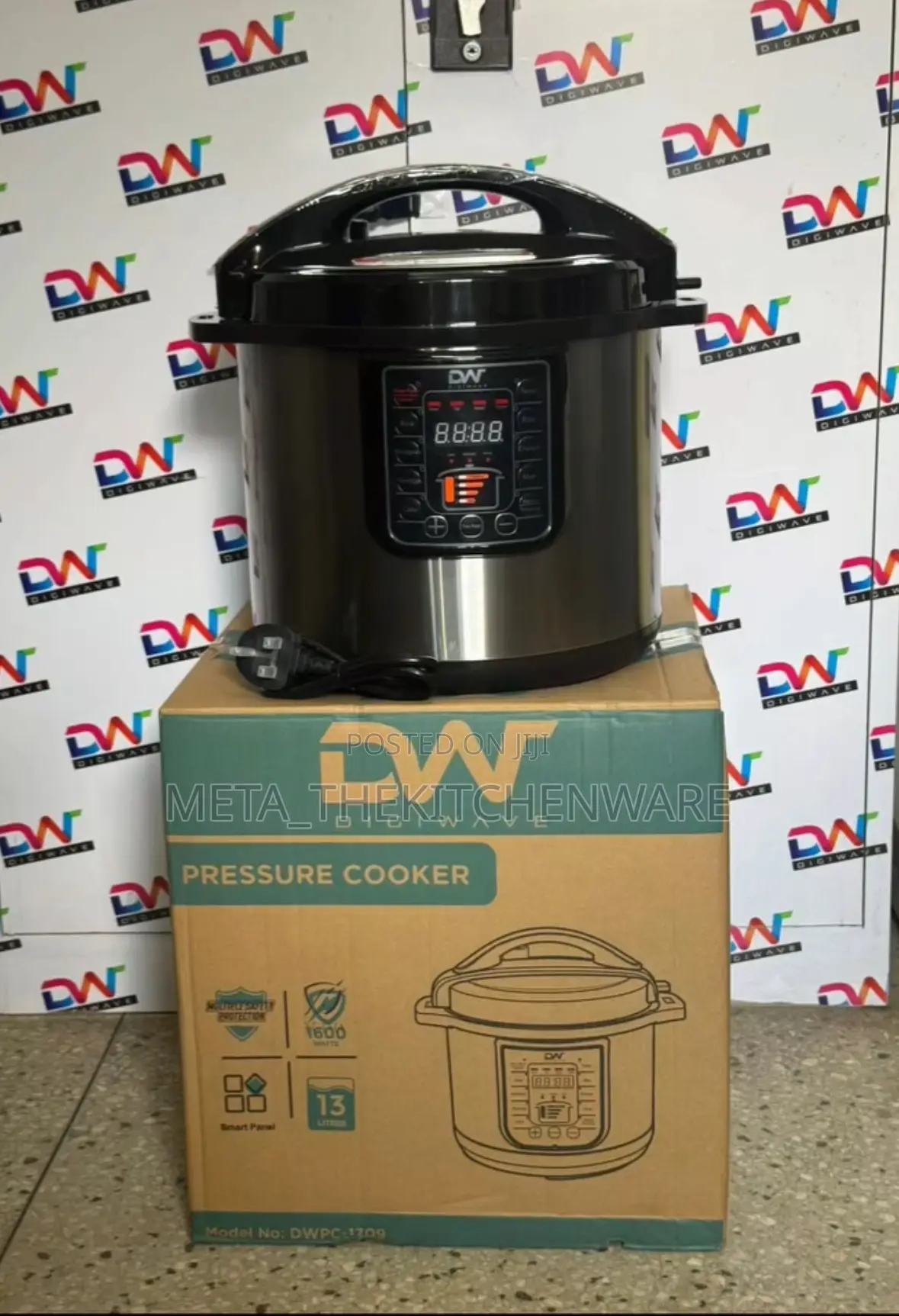 Digiwave Electric Pressure Cooker 13l