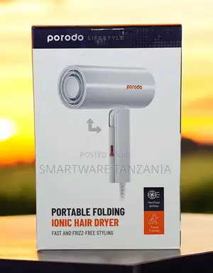 Porodo Lifestyle Portable Folding Fast Ionic Hair Dryer