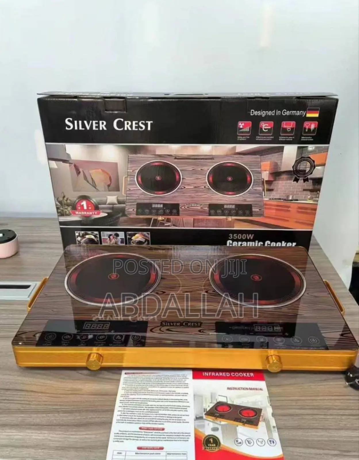 Silver Crest Infrared Cooker