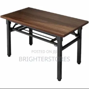 Table Office Foldable With Metal Legs