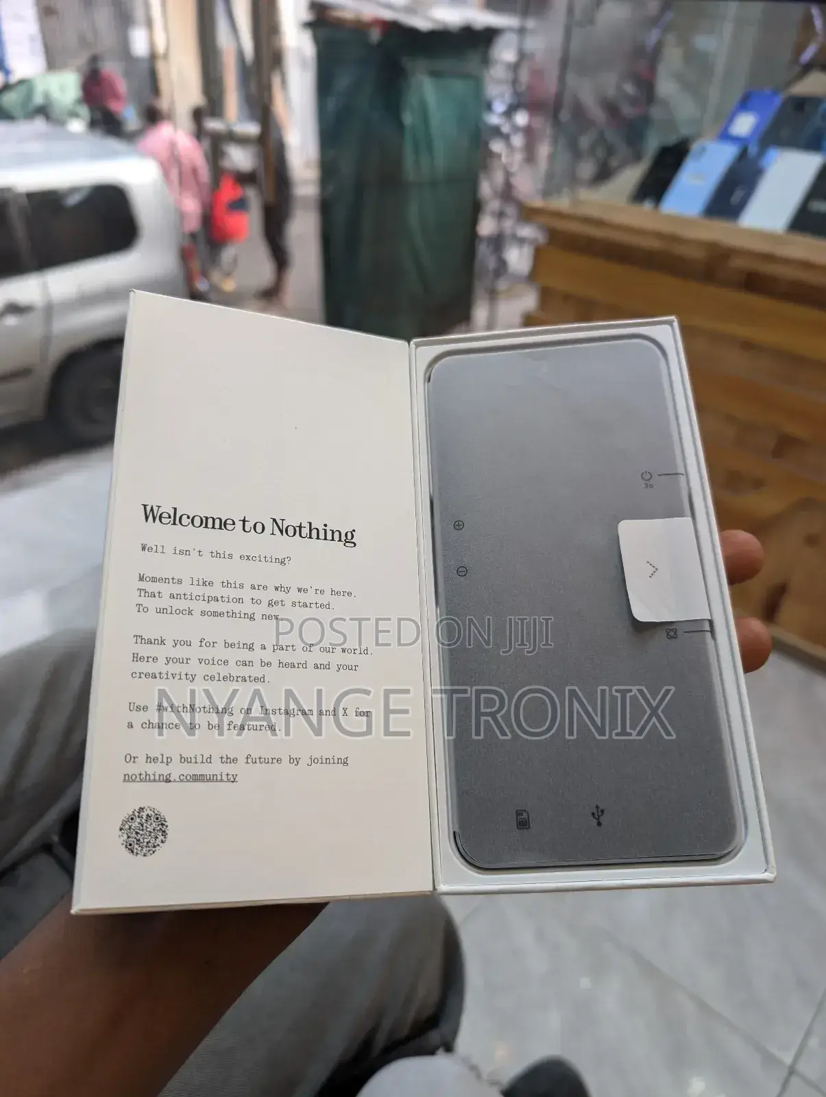 Nothing Phone 3a Pro 128 GB Gray