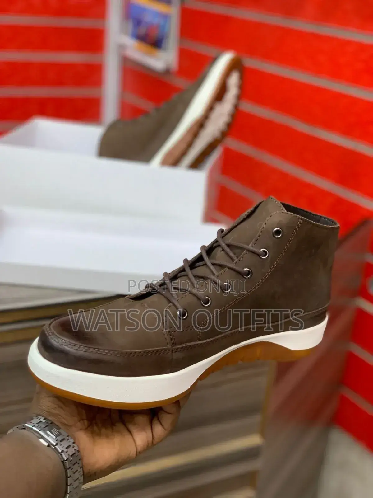 Leather Boots Smart,New Original