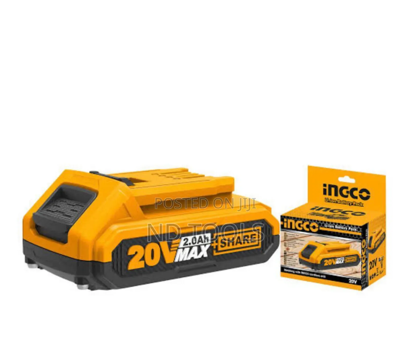 Battery Pack 20v Fbli20011 Ingco