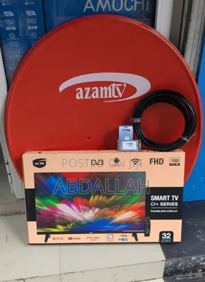 Smart Tv, Azam Dish Cam Card