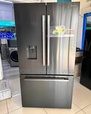 Hisense Fridge H760fsb-Wd French Door 575l Water Dispenser