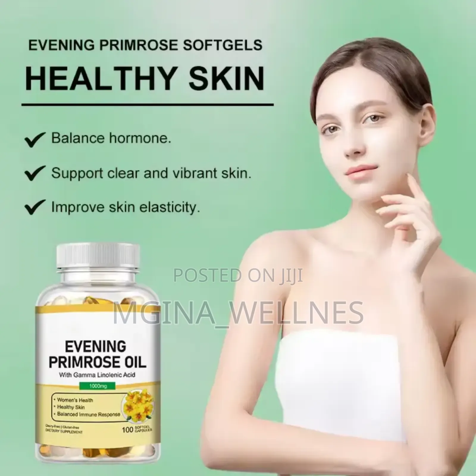 Evening Primrose Oil Capsules For