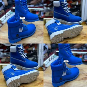 Blue and White | Full Blue Timberland Boots