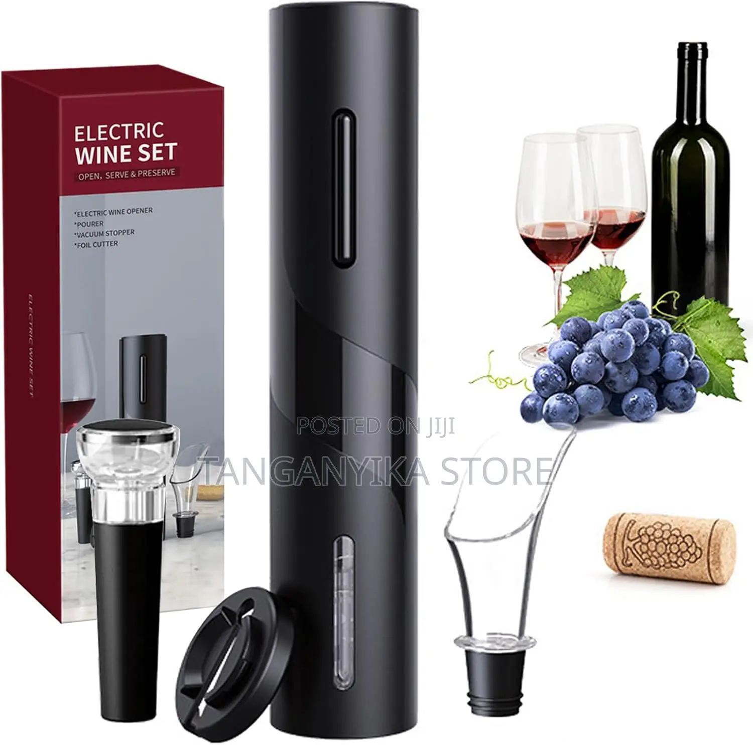 Electric Wine Opener Set