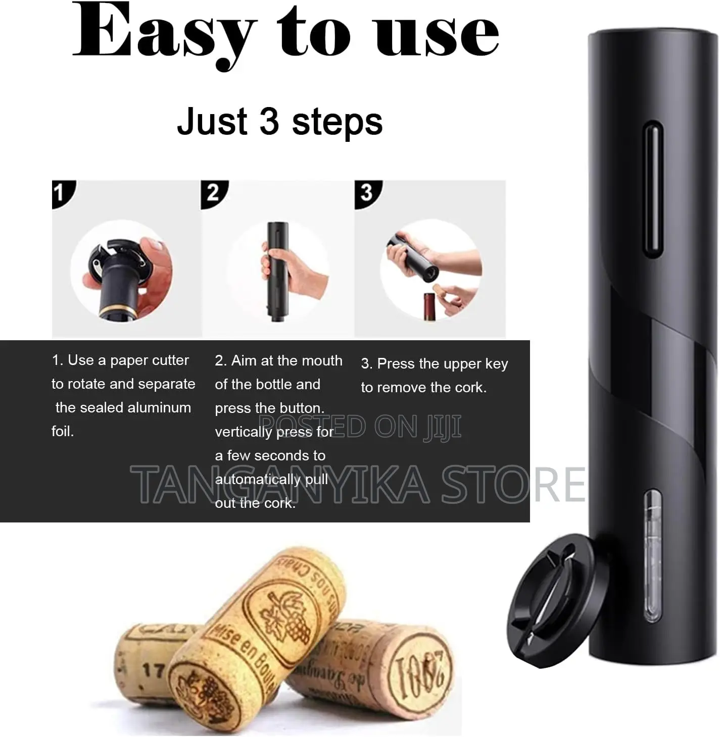 Electric Wine Opener Set
