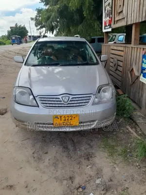 Toyota Corolla Fielder 2004 Silver