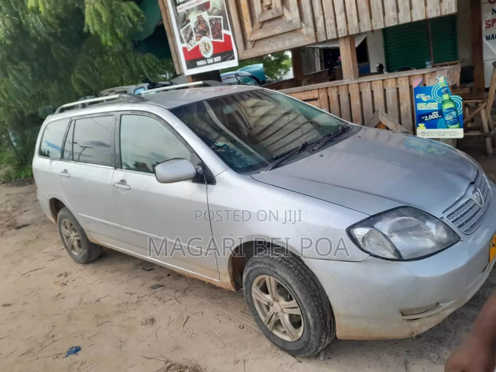 Toyota Corolla Fielder 2004 Silver