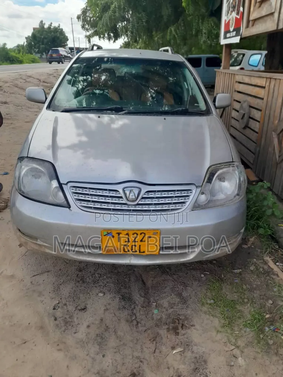 Toyota Corolla Fielder 2004 Silver