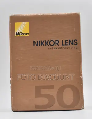 Nikon Af-S Nikkor 50mm F/1.4g Lens