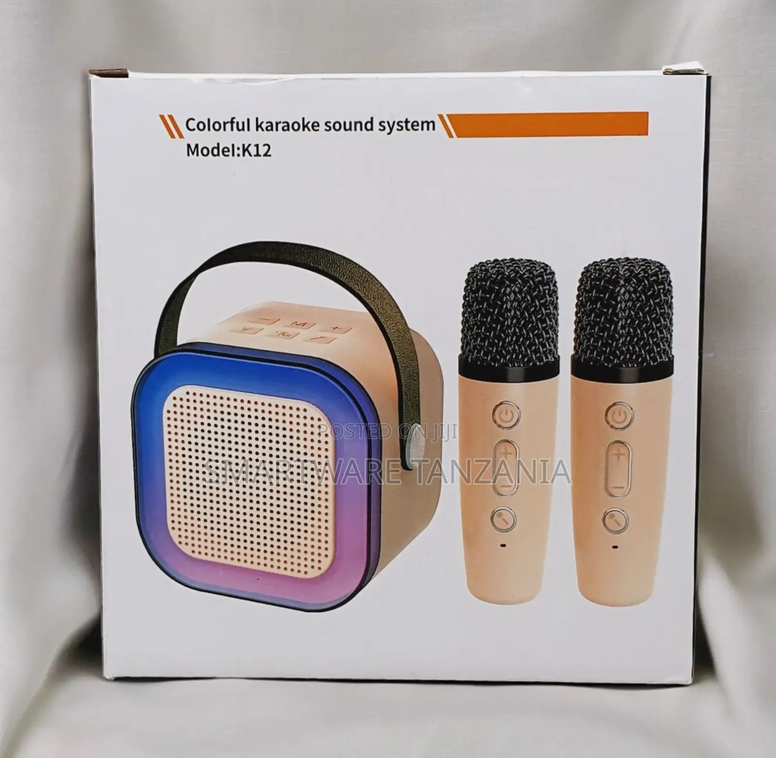Mini Karaoke Toy Speaker With Wireless Microphone For Kids