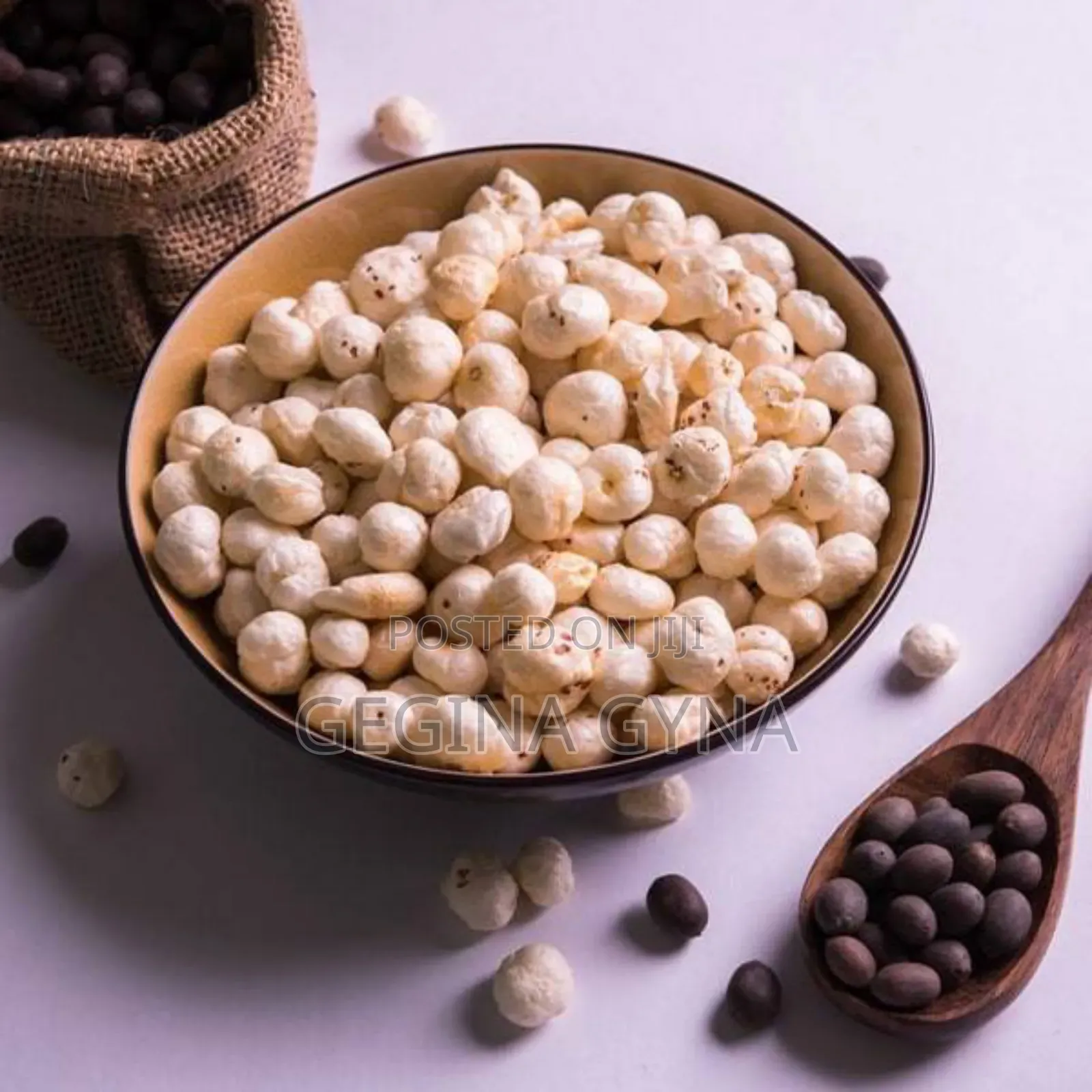 Fox Nut Available (Makhana) Mzigo Wa Kutosha