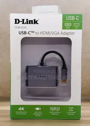 2 In 1 Usb Type C To Vga Hdmi Splitter Converter Adapter