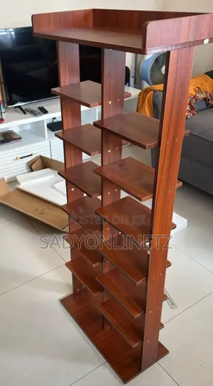 Wood Shoe Rack