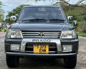 Toyota Land Cruiser Prado 2001 Gray