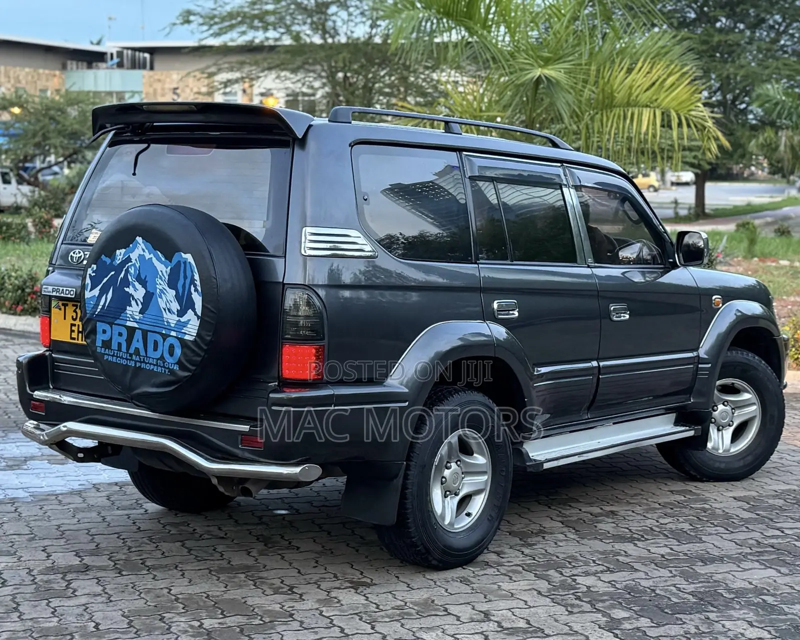 Toyota Land Cruiser Prado 2001 Gray