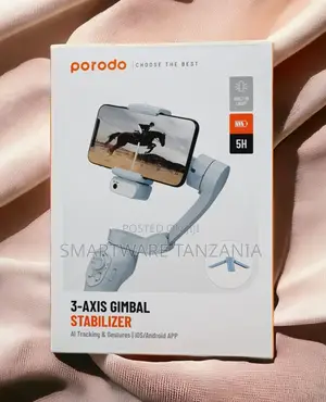 Portable And Foldable Gimbal Stabilizer For Smartphone