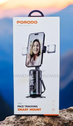 Auto Face Tracking Tripod 360° Rotation Phone Holder Stand