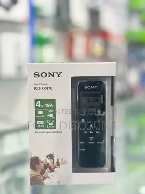 Sony Icd-Px470 Digital Voice Recorder With Usb