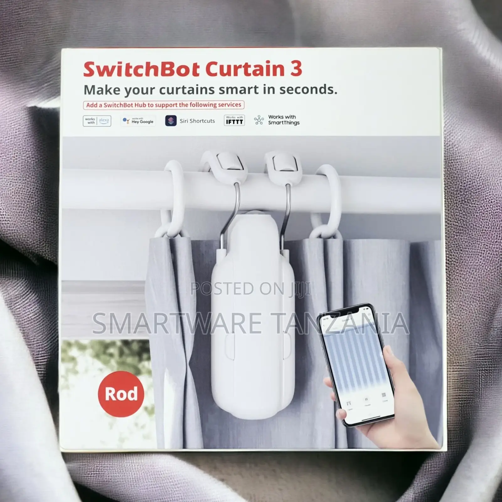Switchbot U-Rail Curtain Smart Electric Motor Timer Control