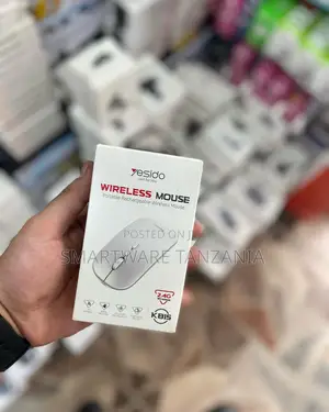 Wireless Rechargeable Flat Slim Portable Travel Mouse