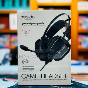 Yesido E-k-03 Overhead Wired Rgb Gaming Headset - Black