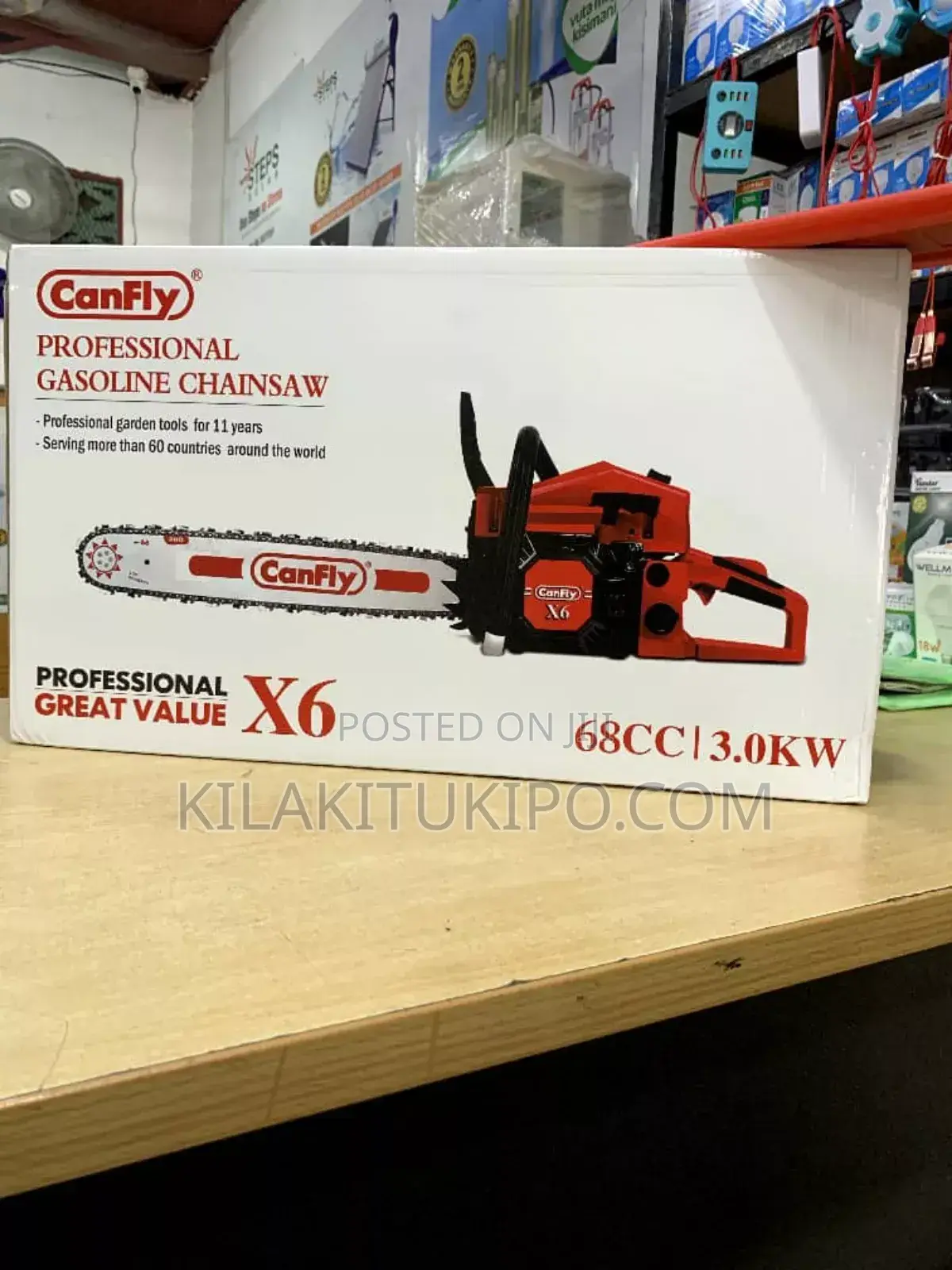 Canfly Professional Gasoline Chainsaw X6