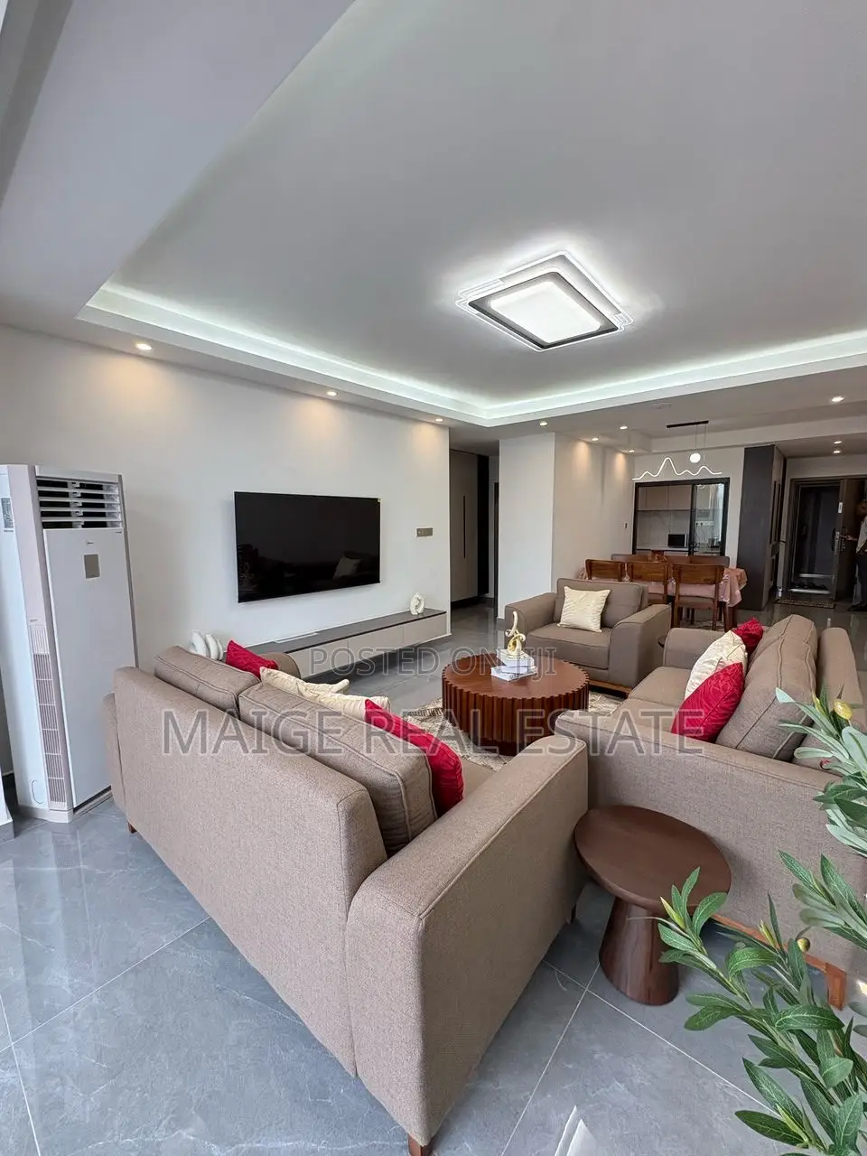 Furnished 3bdrm Apartment in Masaki for rent
