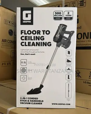 Cordless Vacuum Cleaner - 2 In 1 Lightweight Vacuum Cleaner
