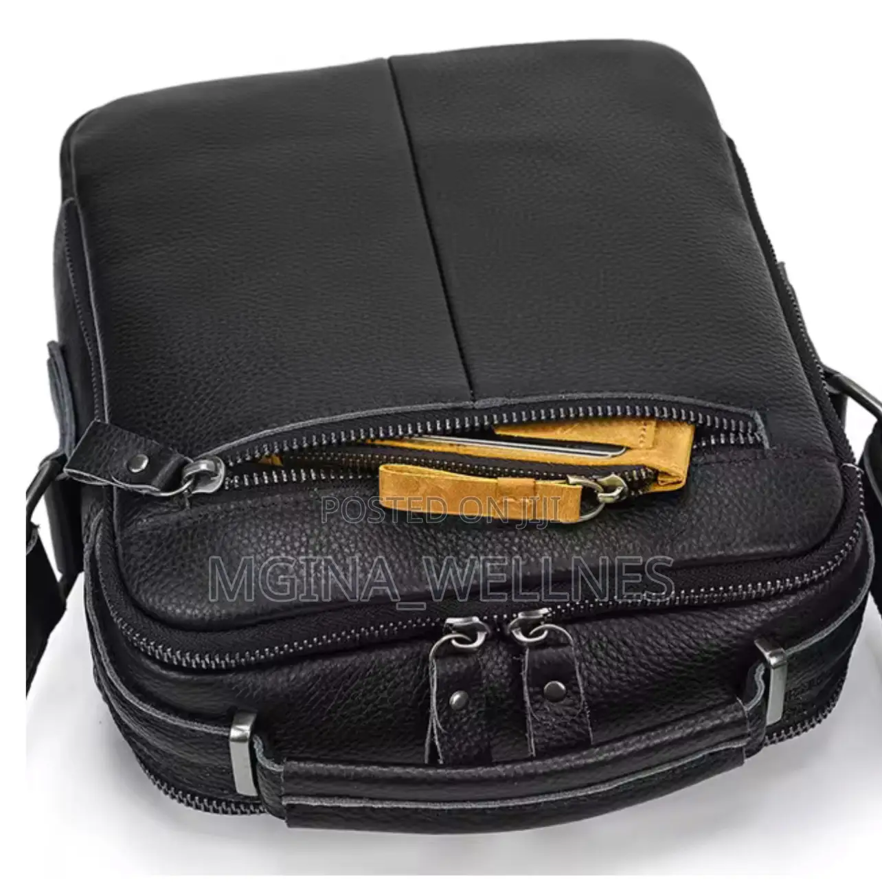 Pure Leather Sling Bag Spacious to Accomodate All Your Stuff