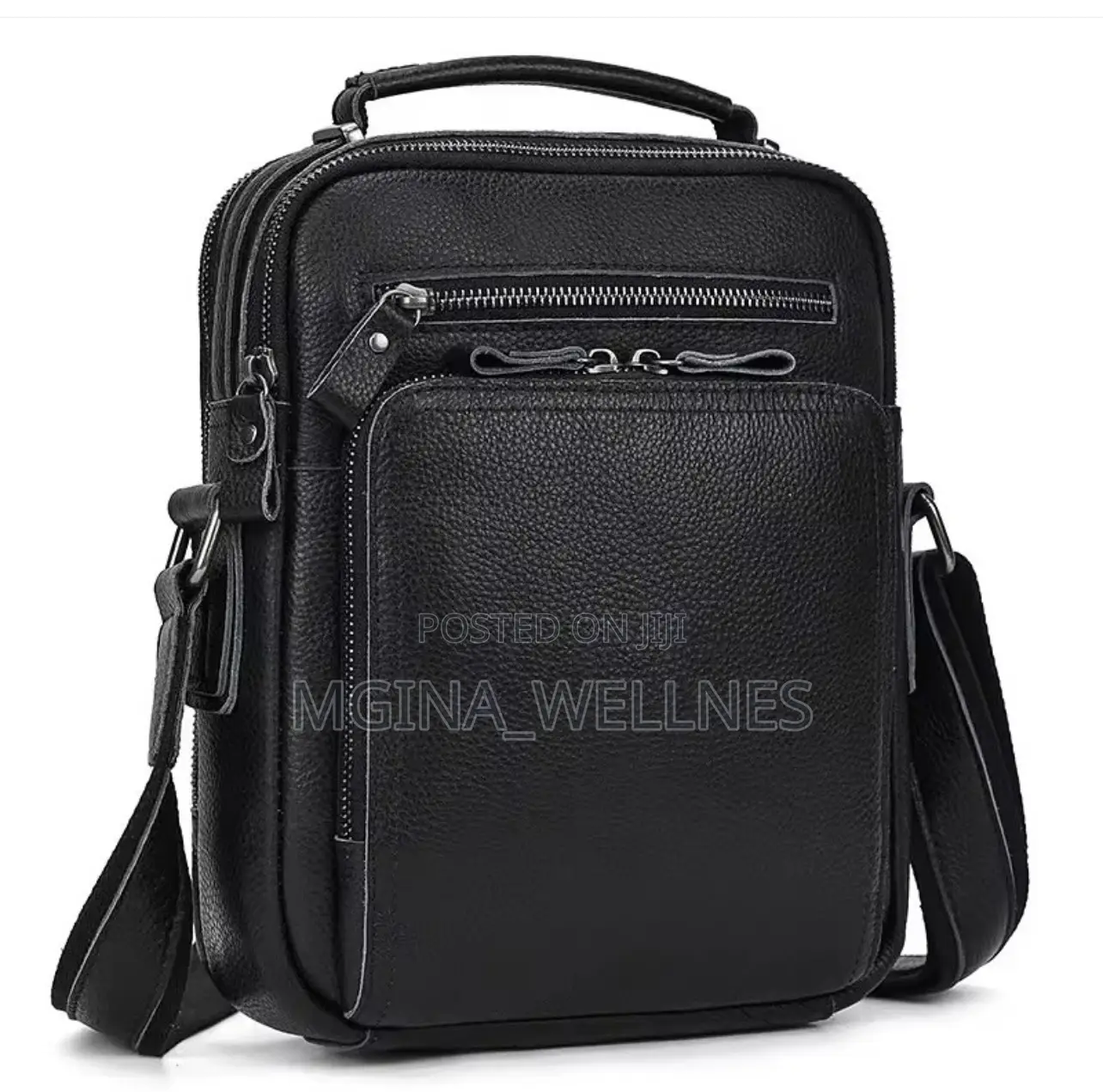 Pure Leather Sling Bag Spacious to Accomodate All Your Stuff