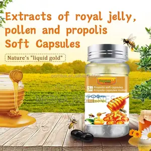 Propolis Soft Capsules, Derived From Bee Propolis
