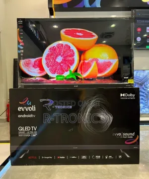 Evvoli 50" Qled Android Smart Tv Inbuilt Evvo Sound Bar