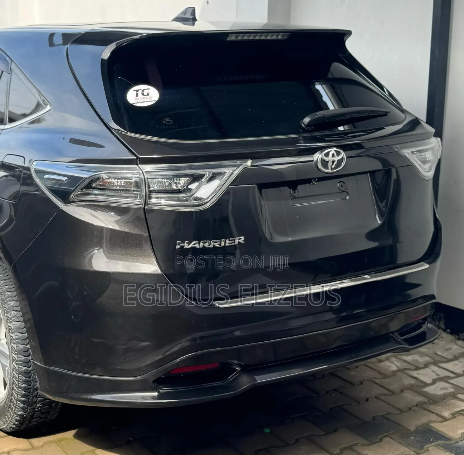 Toyota Harrier 2014 Black
