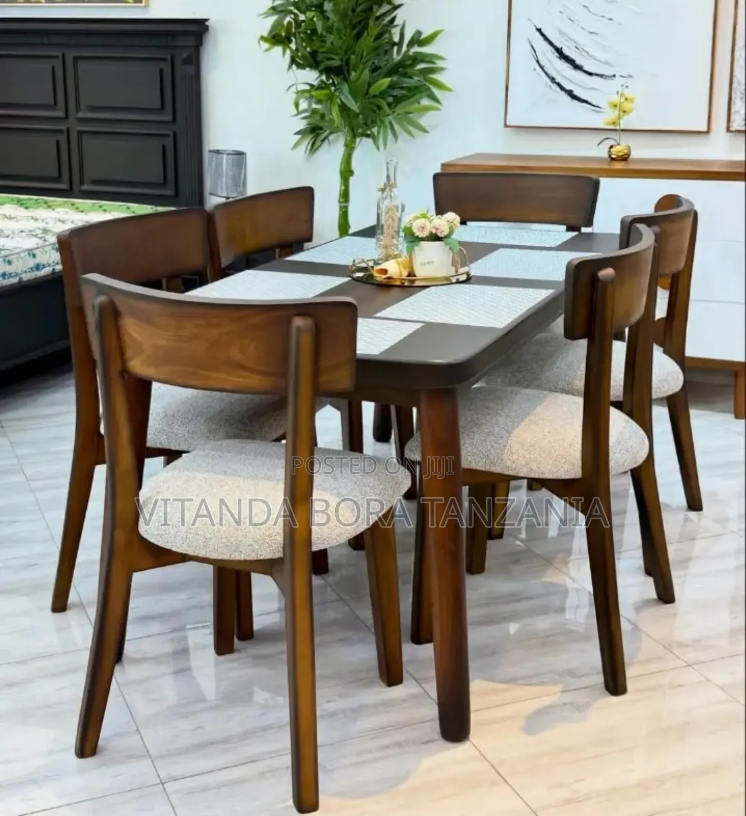 Dining Table Six(6) Chairs